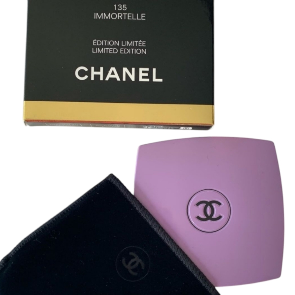 Chanel Limited Edition Codes Couleurs Compact Mirror 135 Immortelle Lilac - Picture 6 of 7